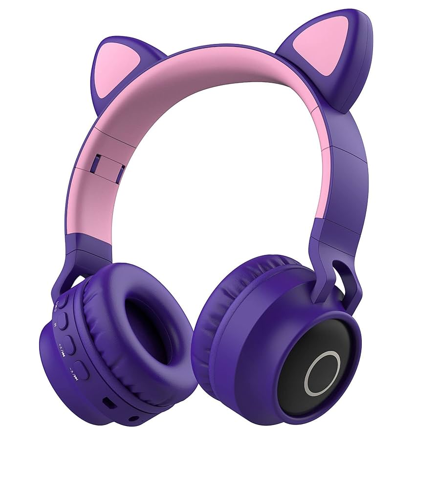Auriculares Bluetooth BT028C Cute Cat Ear 5.0 🎧🐾 — sonido + estilo único