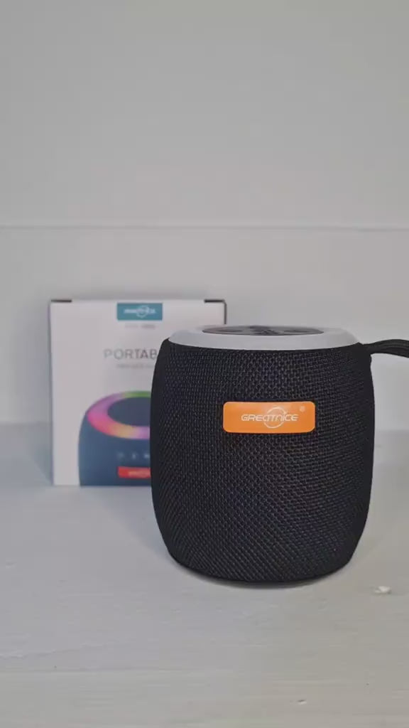 🔊 Bocina Parlante Bluetooth LED Portátil