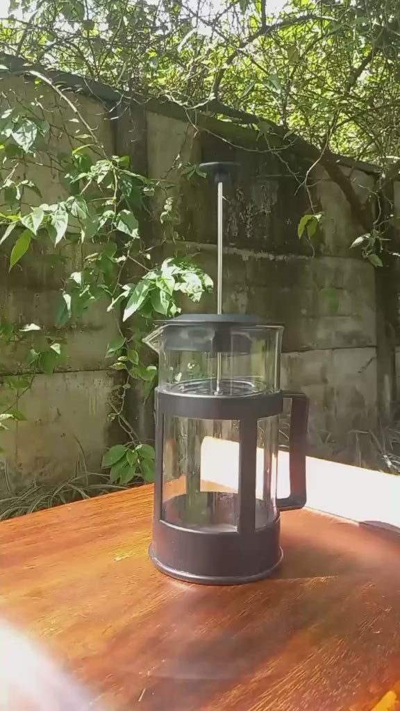 Cafetera Prensa Francesa de Acero Inox — Café intenso y sin residuos ☕✨