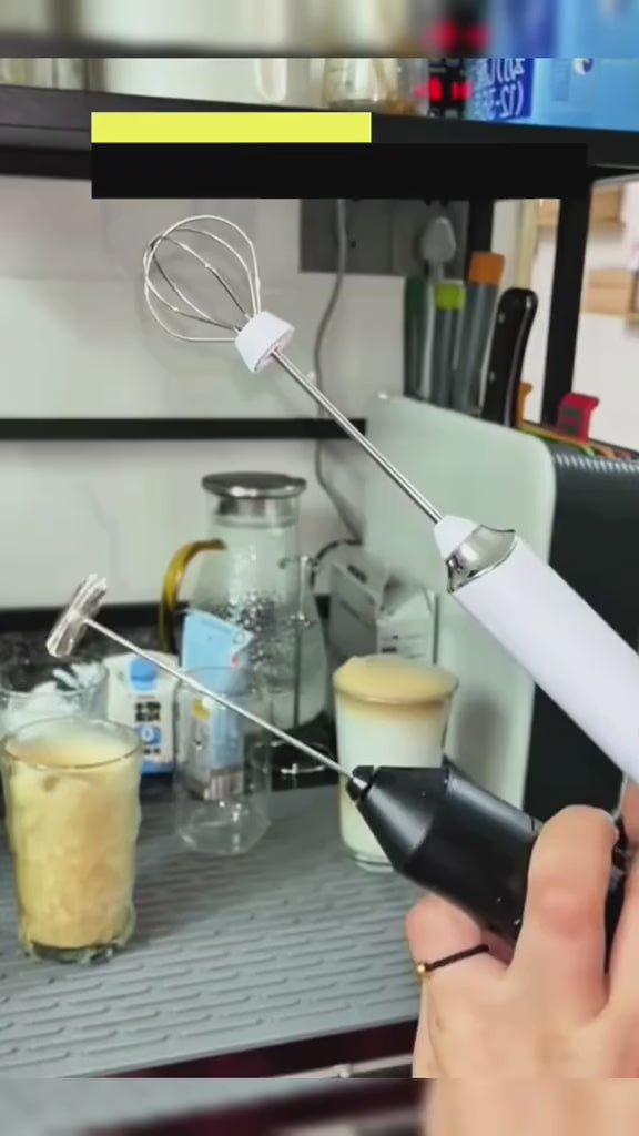 Espuma perfecta y bebidas cremosas en segundos, sin esfuerzo.