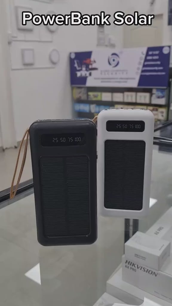 Power Bank Solar — Carga tu celular donde quieras 🔋☀️