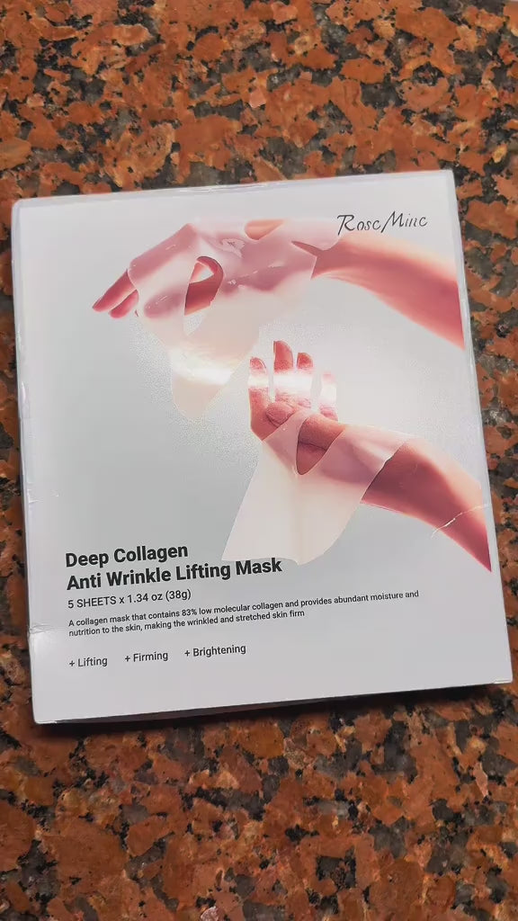 Mascarilla de Colágeno Profundo — Piel firme, radiante y nutrida 💎✨